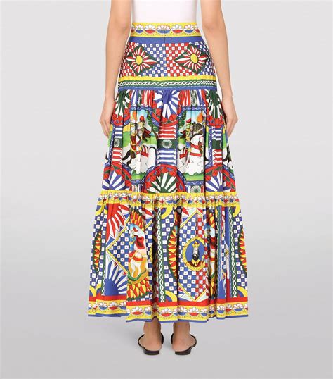 dolce and gabbana runway skirt|dolce and gabbana maxi skirt.